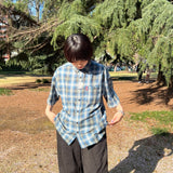 損壞原始Ombre S/S襯衫