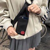 BIG NYLON SHOULDER BAG