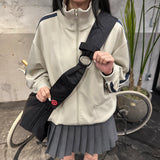 BIG NYLON SHOULDER BAG