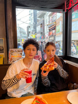 relaxy logo layered ls tee