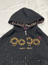 OG Logo Glitter Zip Hoodie