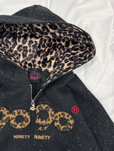 OG Logo Glitter Zip Hoodie