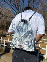 9090 × umbro Printed Game Knapsack