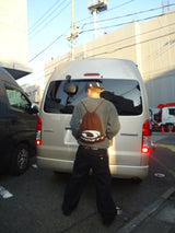 Heisei 로고 니트 배낭