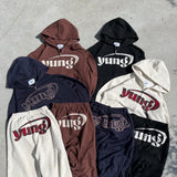 Assorted patterns yung logo buggy sweat pants