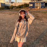 velours track half zip jacket