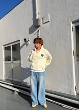 Patch Heart Logo Hoodie