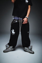 Ninety Club Logo Triple Layered Sweat pants