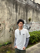 relaxy logo layered ls tee