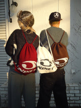 Heisei 로고 니트 배낭