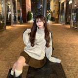 velours track half zip jacket