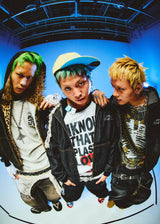 Bullet Logo Denim Buggy Pants