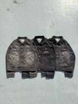 Bullet Logo Denim Short Jacket