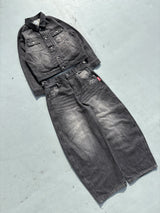 Bullet Logo Denim Short Jacket