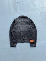 Bullet Logo Denim Short Jacket