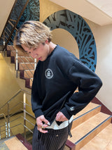 Side Zip Circle Logo Sweat