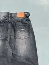 Bullet Logo Denim Buggy Pants