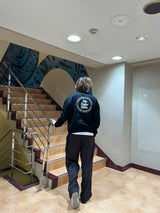 Side Zip Circle Logo Sweat