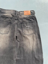 Bullet Logo Denim Buggy Pants