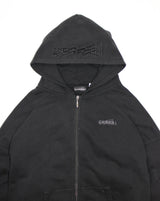 Genzai Vanish徽標拉鍊連帽衫