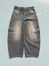 Bullet Logo Denim Buggy Pants