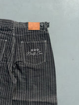 Bullet Logo Denim Buggy Pants