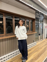 Side Zip Circle Logo Sweat