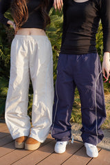 Nylon piping pants