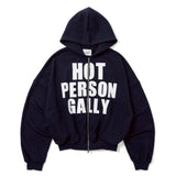 iconic logo print hoodie