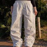 Nylon piping pants