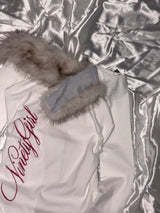 크로스 퍼 오프숄더 티