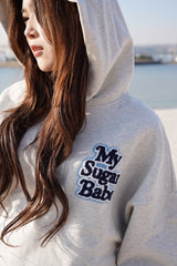 three line logo hoodie