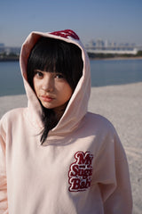 three line logo hoodie