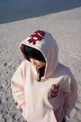 three line logo hoodie