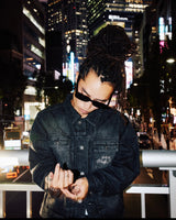 Bullet Logo Denim Short Jacket