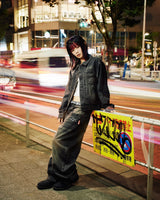 Bullet Logo Denim Short Jacket