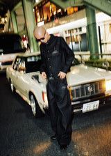 Bullet Logo Denim Short Jacket