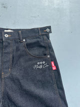 Bullet Logo Denim Buggy Pants