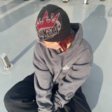 King Logo Flat Beanie