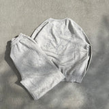 Butterfly logo rhinestone rich sweat pants