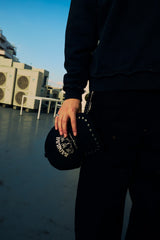 Grunge studs cap