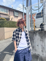 損壞原始Ombre S/S襯衫