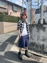 損壞原始Ombre S/S襯衫