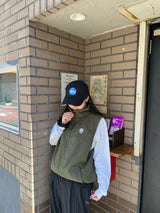 尼龍和羊毛可逆背心