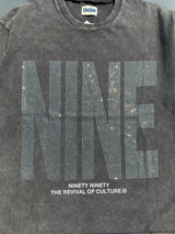 NINE Logo Rhinestone Tee