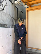 尼龍和羊毛可逆背心