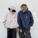 n 로고 라이트 Anorak 까마귀