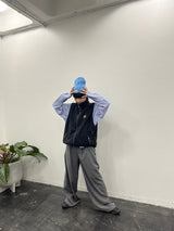 尼龍和羊毛可逆背心