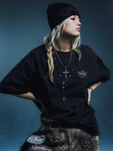 9090 × pH-1 King Logo Tee