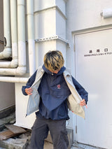 n 로고 라이트 Anorak 까마귀